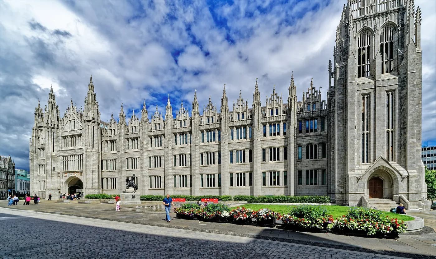 Aberdeen, Aberdeenshire — an area Mazuli supplies aluminium windows and doors to