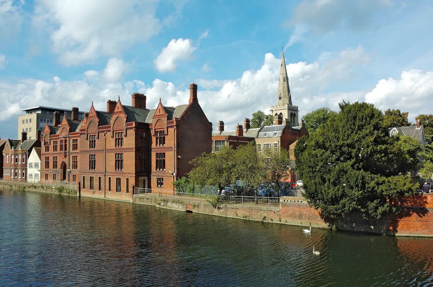Bedford, Bedfordshire — an area Mazuli supplies aluminium windows and doors to
