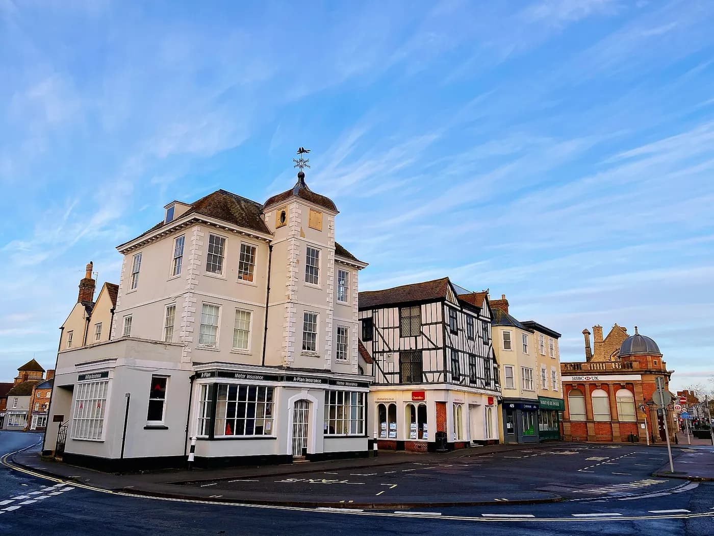 Bicester, Oxfordshire — an area Mazuli supplies aluminium windows and doors to