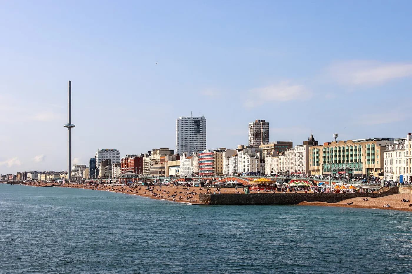 Brighton, East Sussex — an area Mazuli supplies aluminium windows and doors to