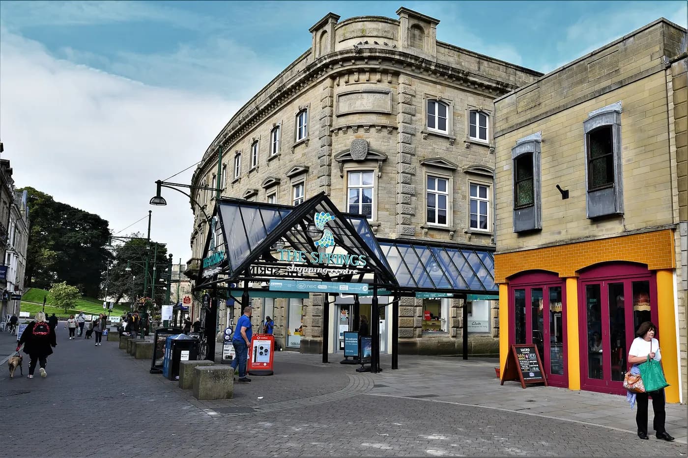 Buxton, Derbyshire — an area Mazuli supplies aluminium windows and doors to