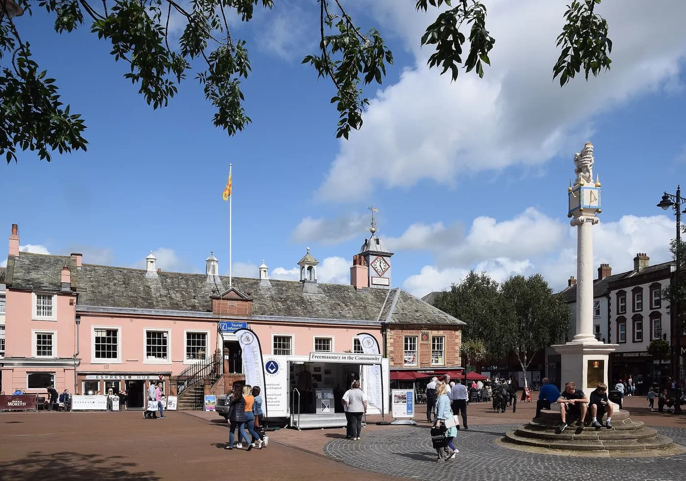 Carlisle, Cumbria — an area Mazuli supplies aluminium windows and doors to