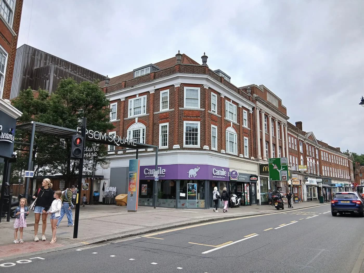 Epsom, Surrey — an area Mazuli supplies aluminium windows and doors to