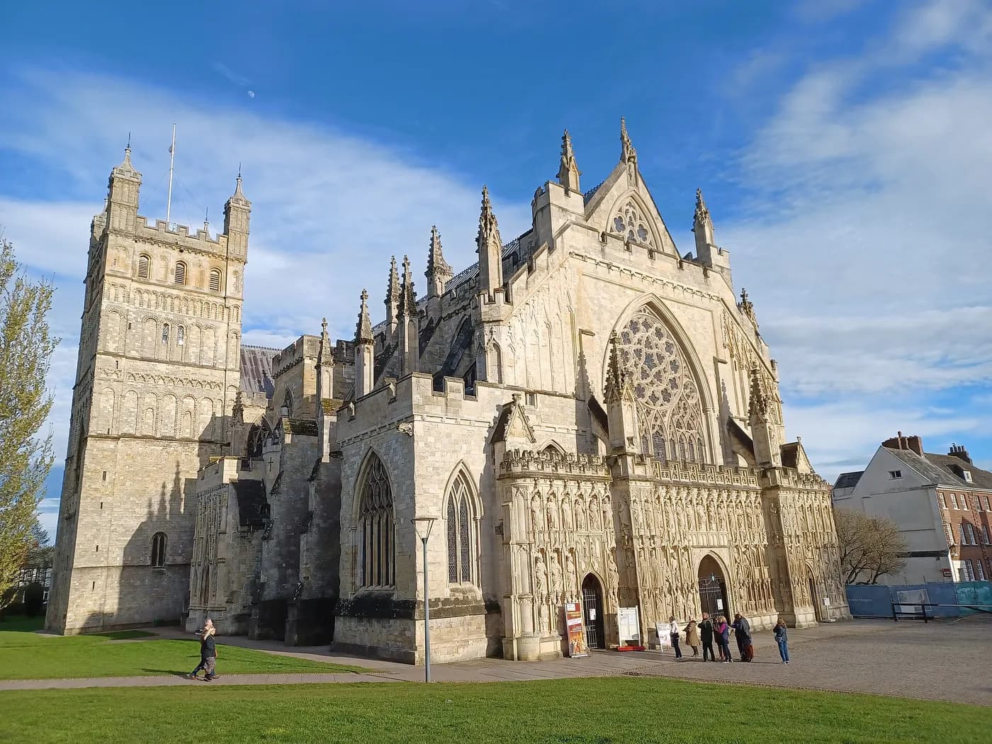 Exeter, Devon — an area Mazuli supplies aluminium windows and doors to