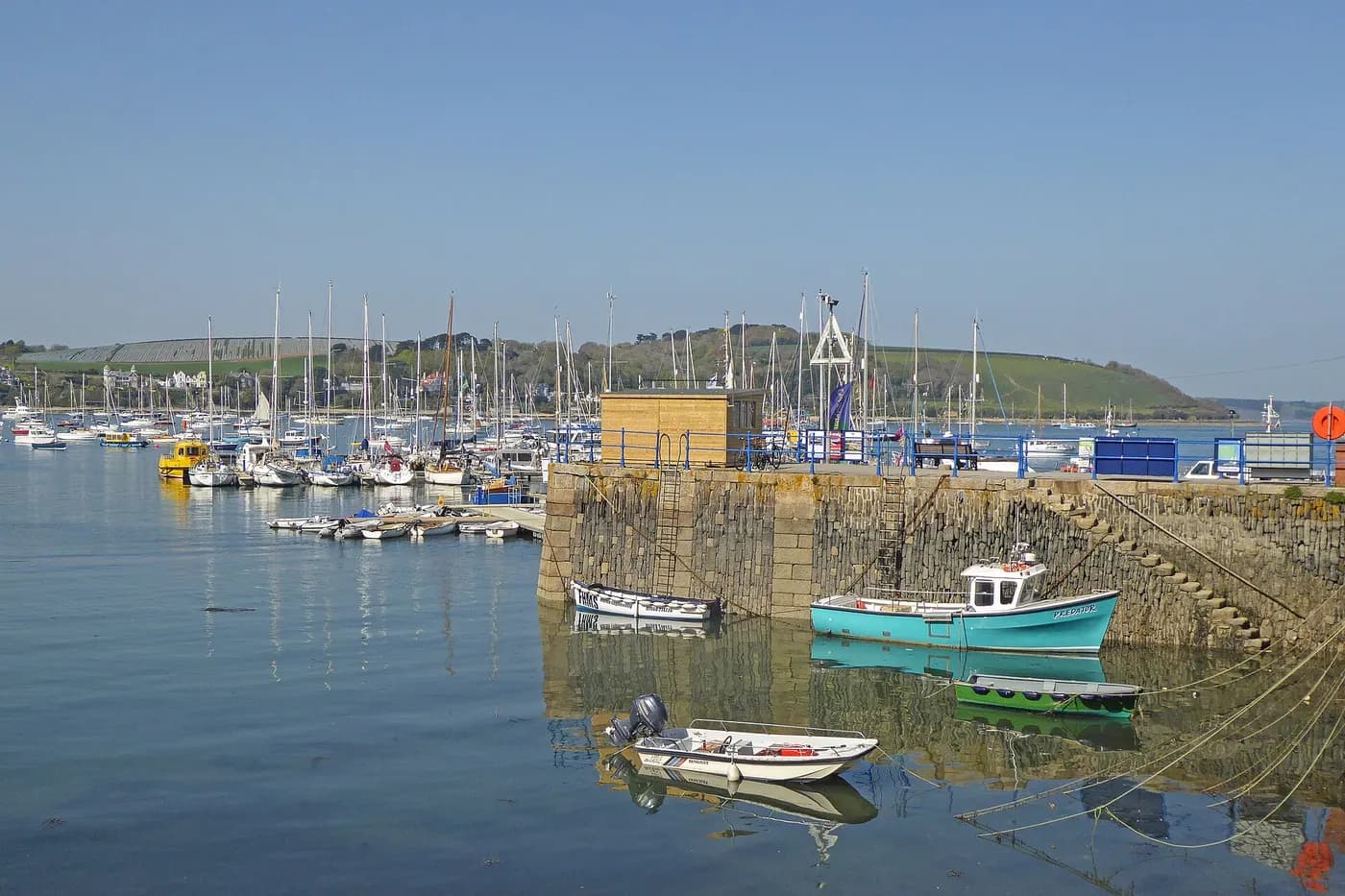 Falmouth, Cornwall — an area Mazuli supplies aluminium windows and doors to