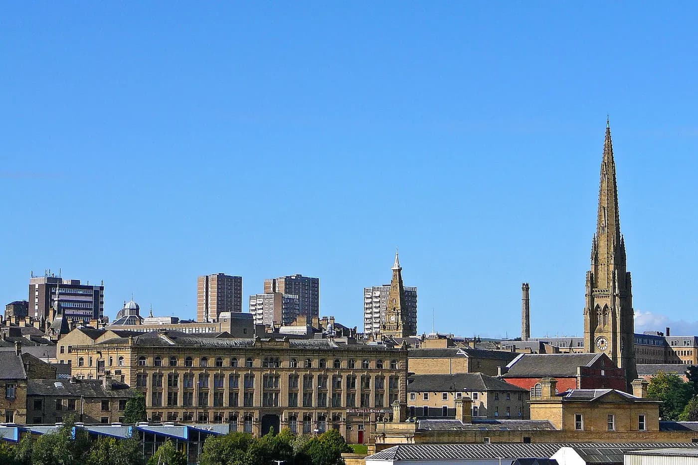 Halifax, West Yorkshire — an area Mazuli supplies aluminium windows and doors to