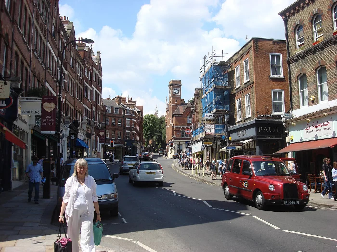 Hampstead, Greater London — an area Mazuli supplies aluminium windows and doors to