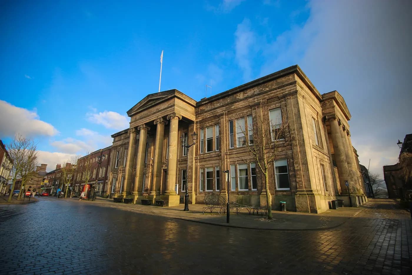 Macclesfield, Cheshire — an area Mazuli supplies aluminium windows and doors to