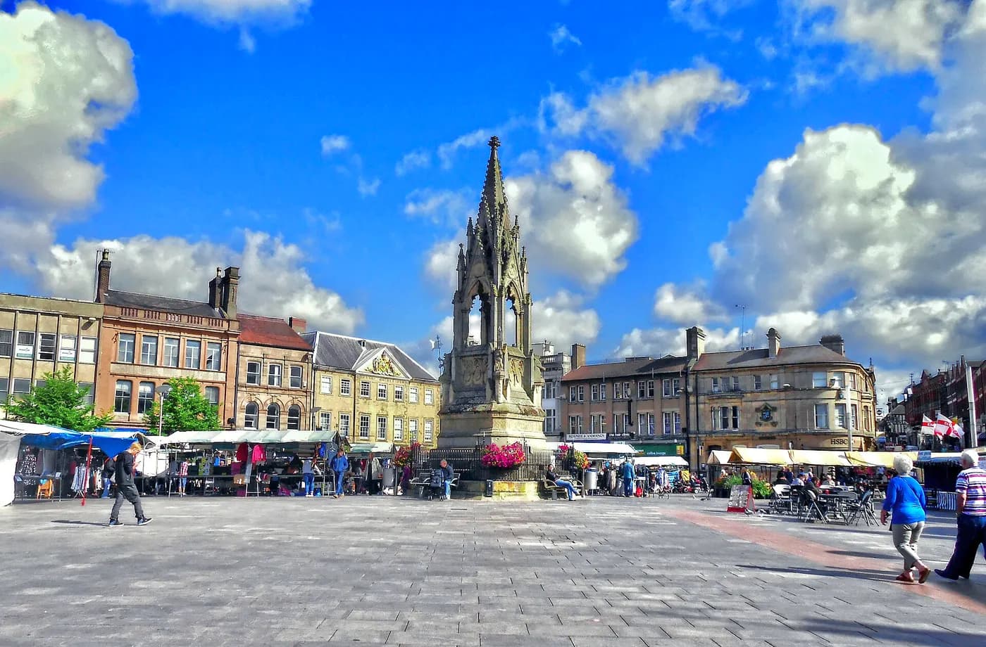 Mansfield, Nottinghamshire — an area Mazuli supplies aluminium windows and doors to