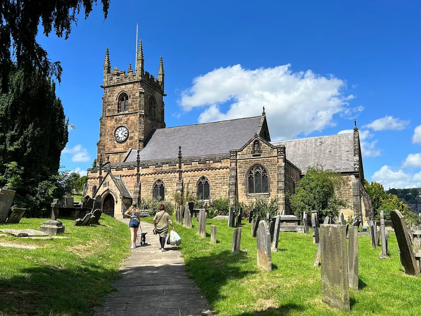Matlock, Derbyshire — an area Mazuli supplies aluminium windows and doors to