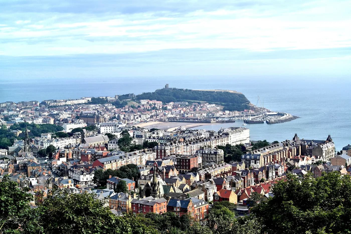 Scarborough, North Yorkshire — an area Mazuli supplies aluminium windows and doors to