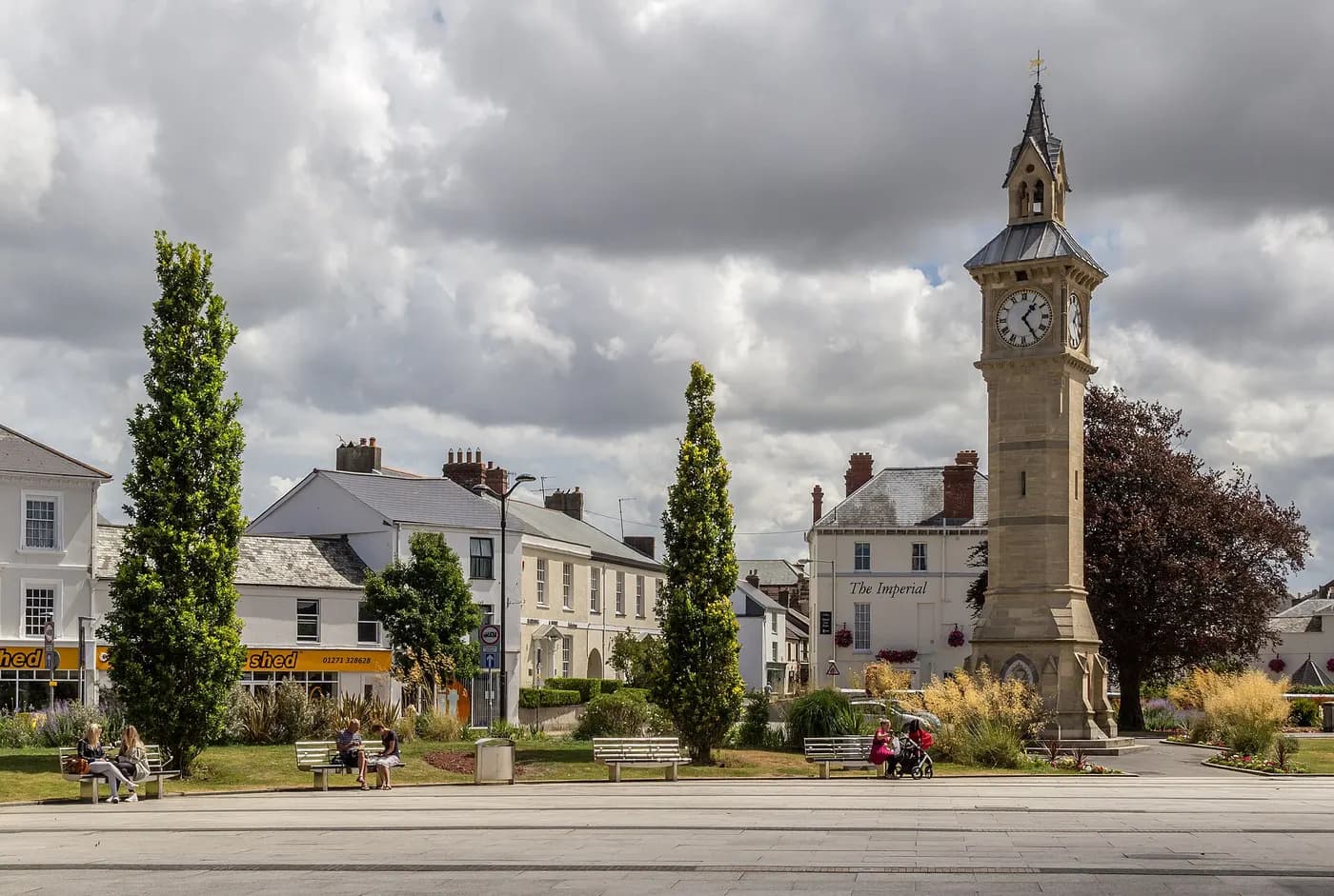 Barnstaple, Devon — where Mazuli supplies aluminium windows