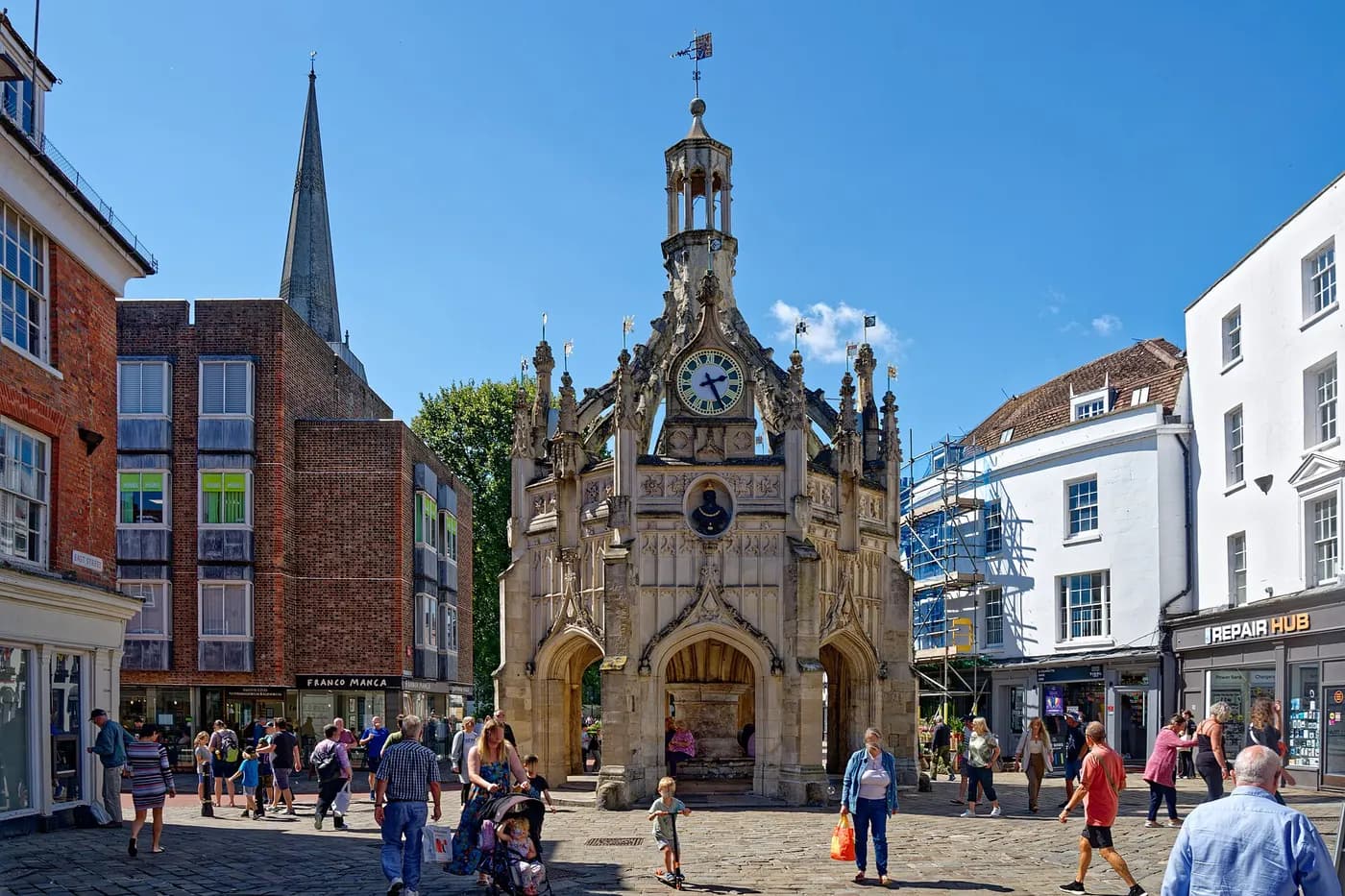 Chichester, West Sussex — where Mazuli supplies aluminium windows