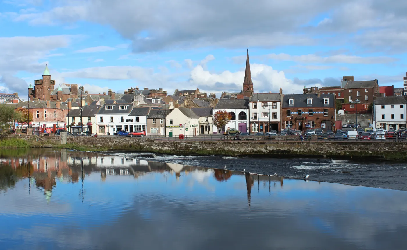 Dumfries, Dumfriesshire — where Mazuli supplies aluminium windows
