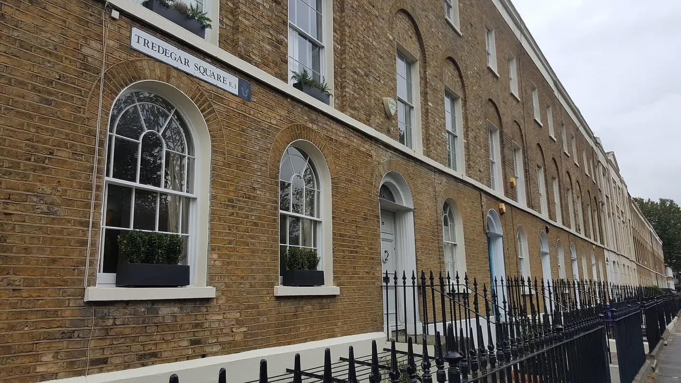 East London, Greater London — an area Mazuli supplies aluminium windows and doors to