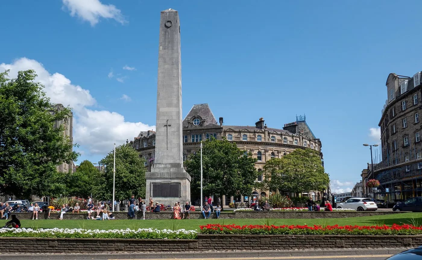 Harrogate, North Yorkshire — where Mazuli supplies aluminium windows