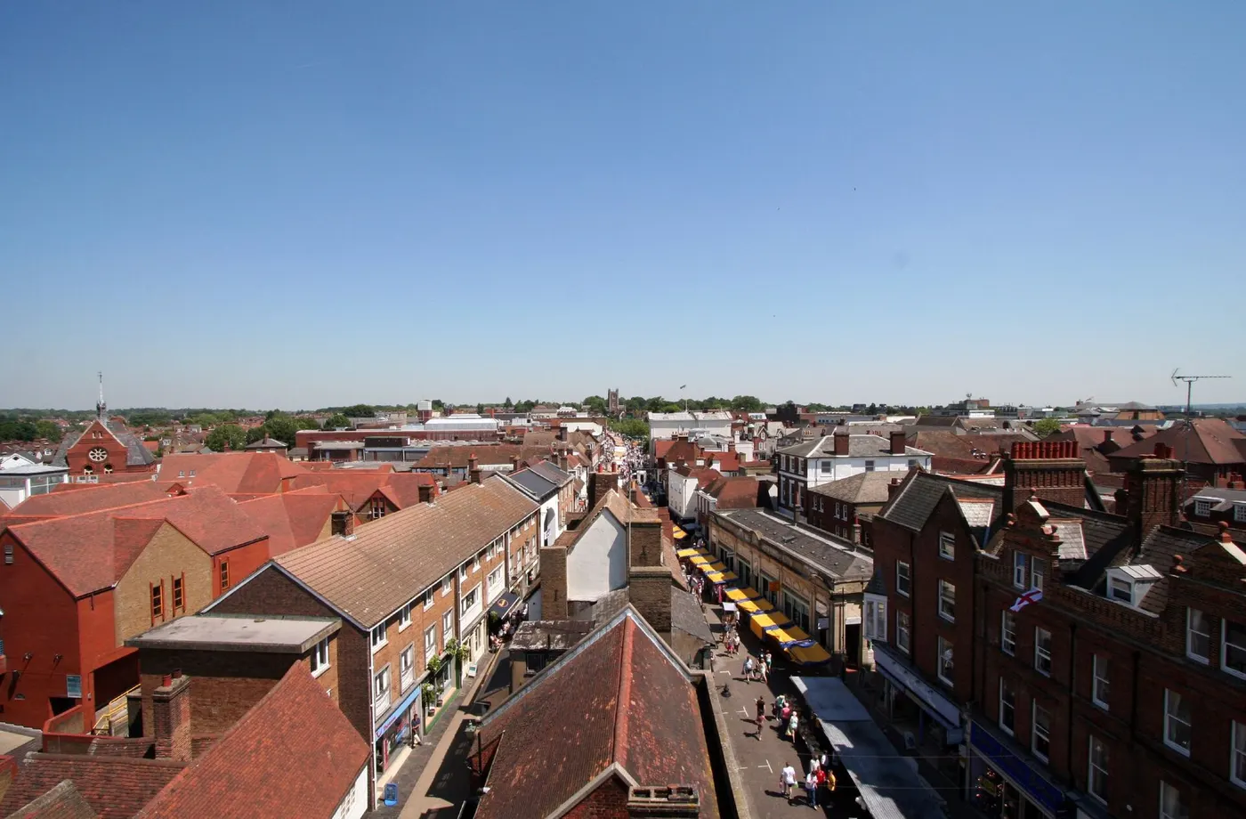 St Albans, Hertfordshire — where Mazuli supplies aluminium windows