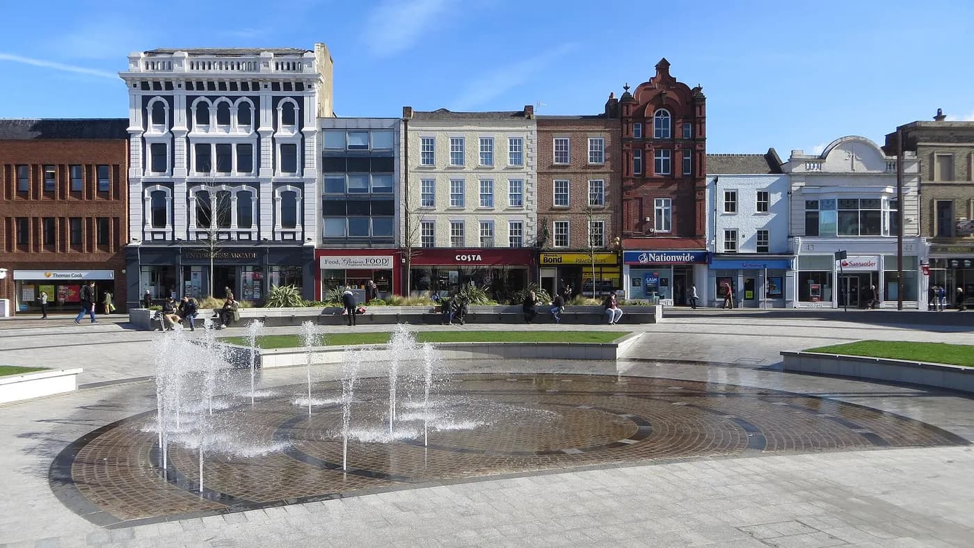 Stockton-on-Tees, County Durham — an area Mazuli supplies aluminium windows and doors to